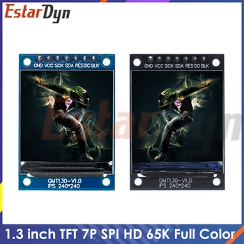 1,3-инчов IPS 7P SPI HD 65K пълноцветен LCD модул ST7735 Drive IC 80 * 160 (не OLED) за Arduino