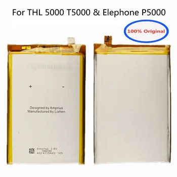 100% Оригинална замяна батерия за Elephone P5000 Батерия 5000 ма за THL 5000 T5000 Благородна акумулаторна батерия