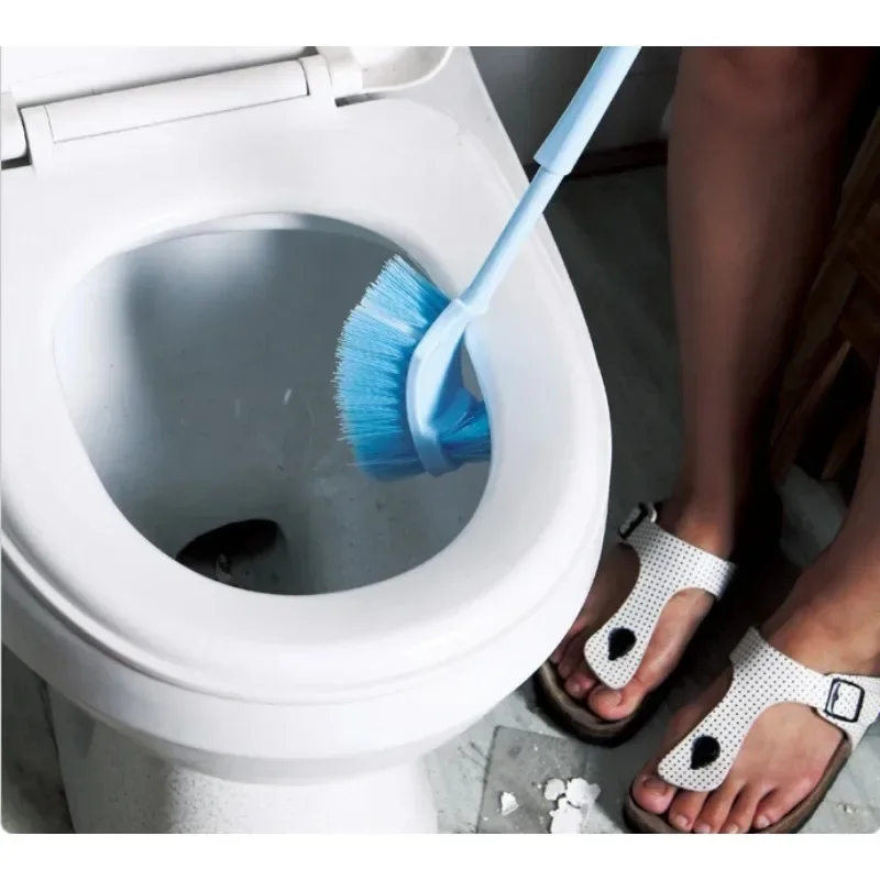 Нов Дизайн На Задната Четки За Тоалетна Четка За Тоалетна С Дълга Дръжка Четка За Почистване На Пода На Тоалетната С Мъртва Процеп Четка За Почистване На ВаннойКомнаты Изображение 1