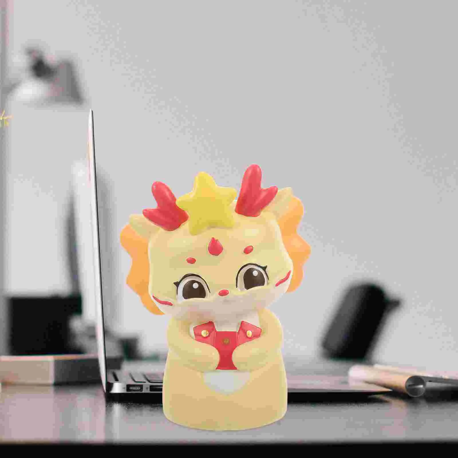 Контейнер Дълъг Xiaobao Piggy Bank Подарък За Момичетата За Китайската Нова Година Пластмасов Сладко Изображение 3
