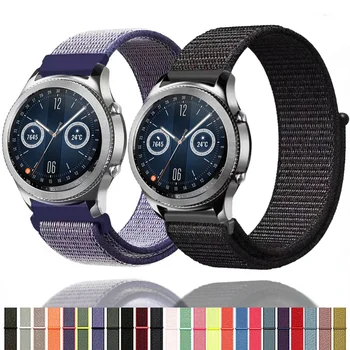 22 мм и 20 мм, найлонов ремък за Samsung Galaxy watch 6 5 4 3 Amazfit GTR Дишаща гривна-маншет За Huawei watch 4 GT2/3 pro