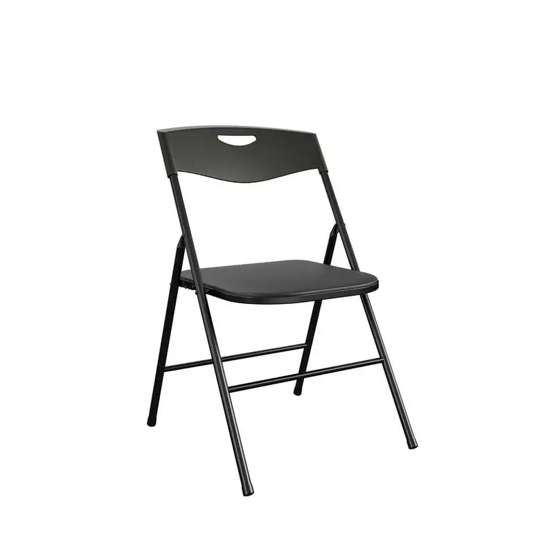 Сгъваема маса и стол от 5 теми, стоманена рамка, черни свръхлеки сгъваеми маси за туризъм, скално катерене, пикник Изображение 3