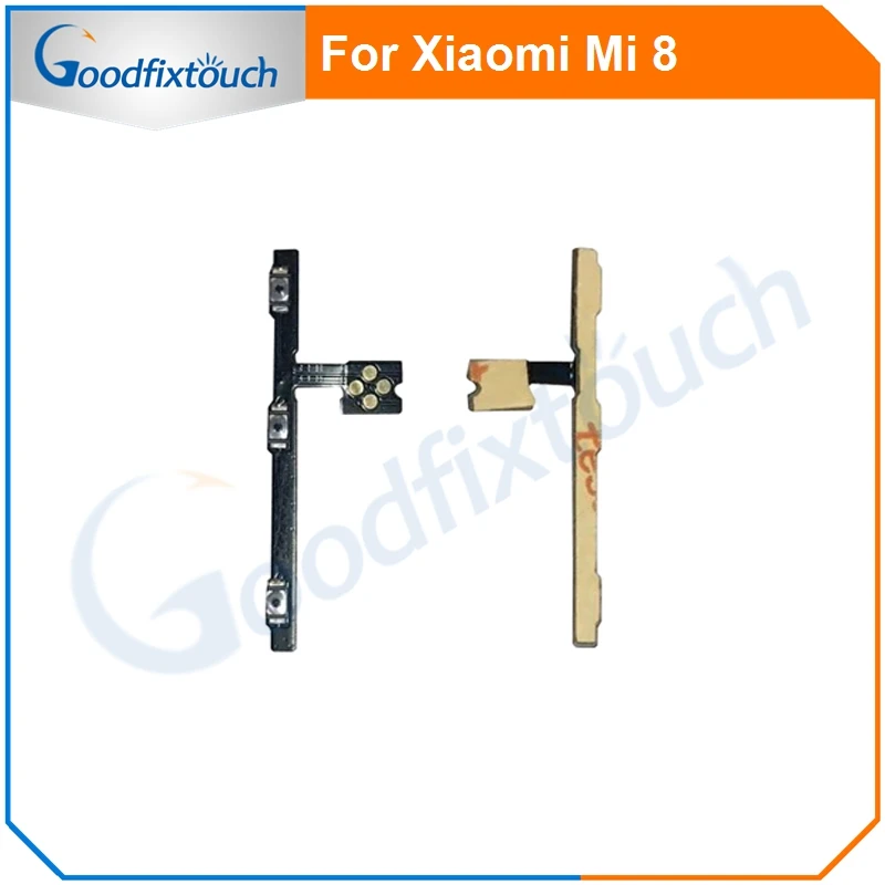 За Xiaomi 8/Mi8/Mi 8 Бутон за включване/изключване на звука клавиш Нагоре-надолу Гъвкав кабел Лента Резервни части Изображение 0