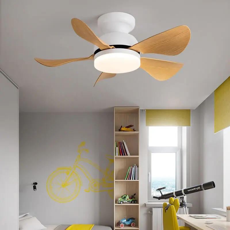 Вентилатор на тавана, лампа за дома, хол, трапезария, нисък етаж, Ультратонкая детска стая, Спалня, дистанционно управление dc, led 3-цветни лампи Изображение 0
