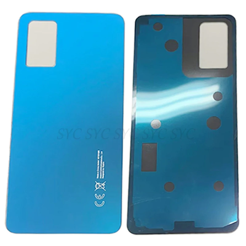Задна врата, капак на отделението за батерията, калъф за Xiaomi Redmi Note 12 Pro 4G, задната част на кутията с логото, резервни части за ремонт на Изображение 3