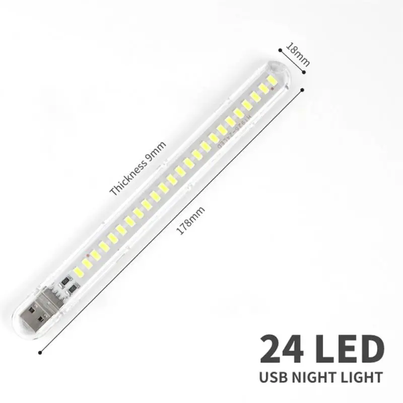 Led книгата светлини Мини Преносими led Usb-лампа Ultra Bright R Mobile Power USB Charging Нощно осветление за вътрешни Night Light Изображение 1