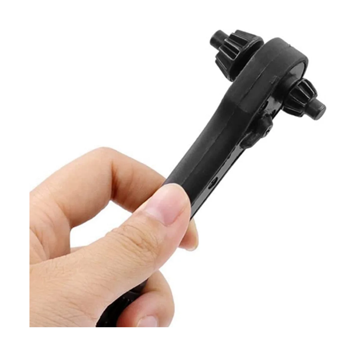 Универсална мини-ръчна бормашина 2 в 1 с патрон за ключове, бормашина, гаечен ключ, инструмент за бърза смяна на гаечен ключ с механизма на палеца. Изображение 2