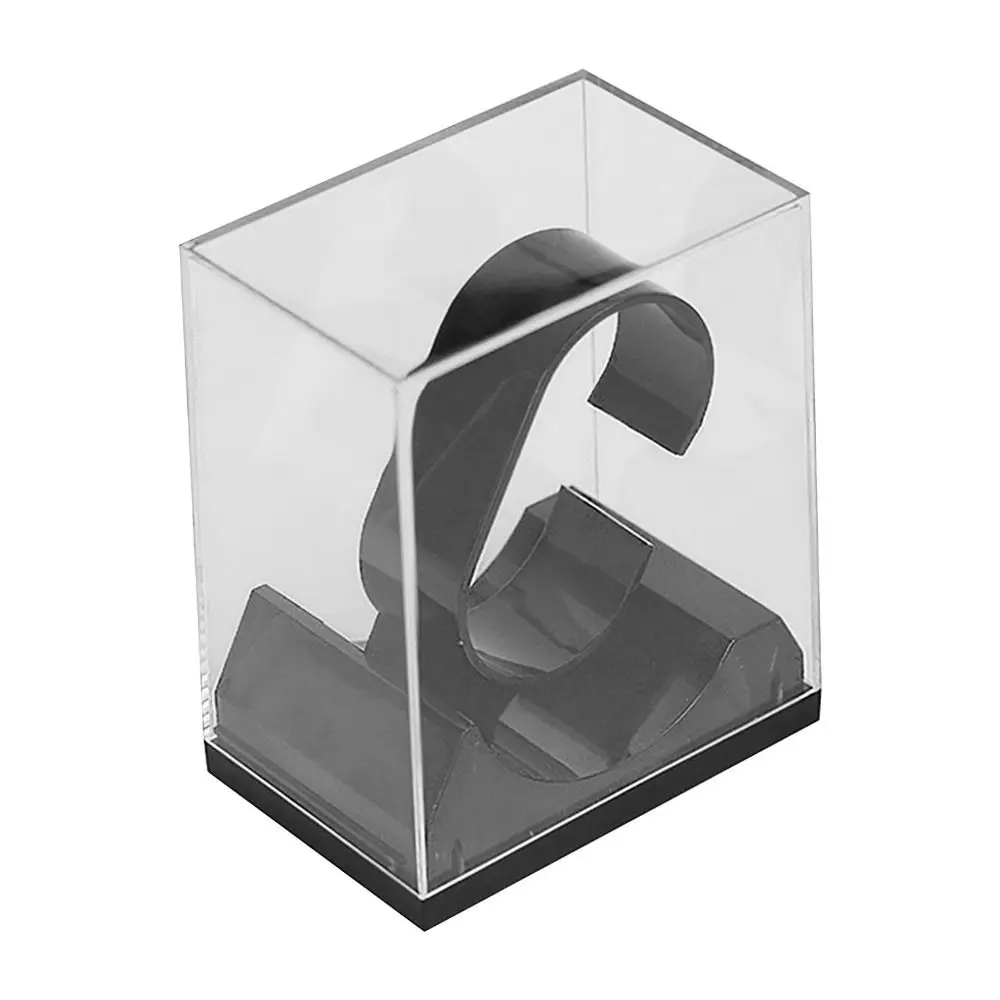 Колекция Рамка за Защита на Модел за Съхранение Прозрачен Корпус Часа Витрина Кристален Опаковъчна Скоростна Кутия За дисплея Изображение 3