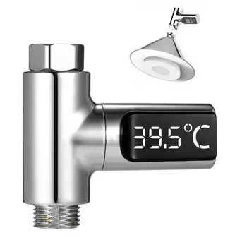 Led дисплей, Смесителни батерии за душ, Термометър за вода, Електрически следи температурата на водата, Измерване на температурата на къпане в дома хидромасажна вана.