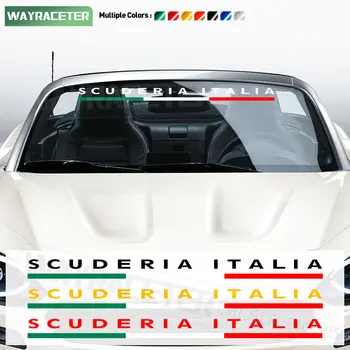 Scuderia Italia Abarth Стикер На Предното Стъкло Предно Стъкло Fiat 500 Punto 124 Spider Panda Bravo Freemont Tipo Argo