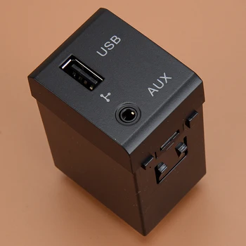Авто преден аудио конектор AUX USB адаптер пристанището в събирането на 961202B000 подходящ за Hyundai Santa Fe 2007 2008 2009 2010 2011 2012 16- Пин-код