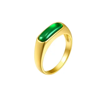 Висококачествени бижута 24-каратово бъде позлатен пръстен, 