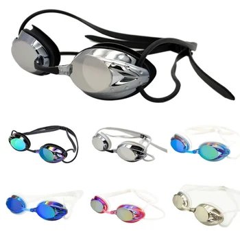 Водоустойчив фарове за очила за плуване за възрастни, мъжки, женски, възможности за практикуване на водни спортове на открито, очила за плуване с моста на носа
