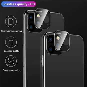 Защитен калъф за обектива на камерата за iPhone 13 Pro Max 12 Mini 12 11 Метал + закалено стъкло, screen protectors за мобилни телефони, калъфи