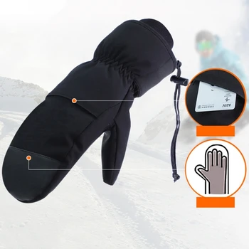 Зимни топли сензорни екрани Ръкавици за каране на сноуборд Женски Мъжки Зимни ръкавици за ски и сняг с Високо качество