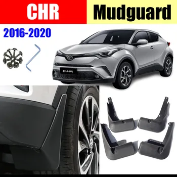 Калници за CHR калници C-HR крила автомобилни калници калници, Аксесоари за крилата auto styline Отпред и отзад 4 бр.