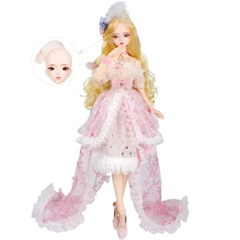 Кукла Мечта Фея 1/3 BJD Кукли в китайски стил с сферични ставите на SD MSD с Дрехи, Обувки и грим 60 см Кукли за момичета