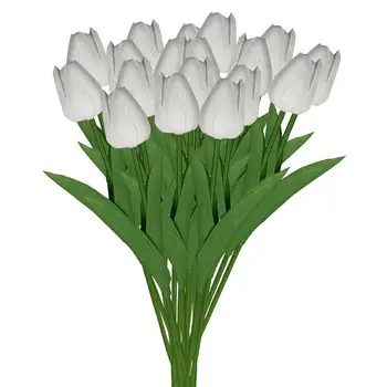 Лалета, изкуствени цветя, които са предназначени за широко приложение, Не се деформира При продължително връчване на използване, подходящи за декорация на партита