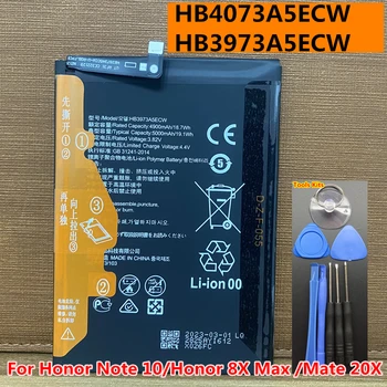 Нова Оригинална Батерия HB4073A5ECW HB3973A5ECW 5000 ма За Huawei Honor Note 10/Honor 8X Max/Mate 20X20 X EVR-AL00 Телефон + Инструменти