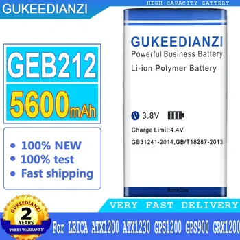 Резервни батерии GUKEEDIANZI, GEB211, GEB212, за LEICA, ATX1200, ATX1230, GPS1200, GPS900, GRX1200, 5600 mah
