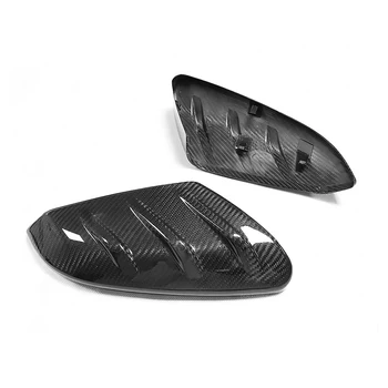 Сменяеми Капачки на Страничните Огледала за Обратно виждане За 17-21 Honda Civic FC1 10-то Поколение VS Style Carbon Fiber Dry Cash Shell