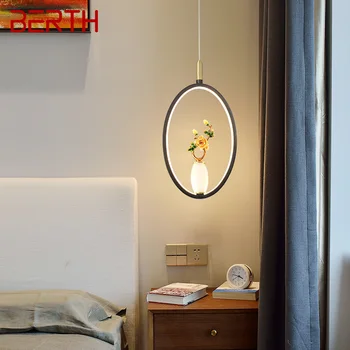 Съвременен Творчески Окачен лампа във формата на Нефритовой Тиква във формата на Вази за спални за домашен кабинет