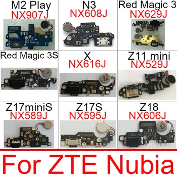 Такса за Зарядно устройство USB с Вибратор За ZTE Nubia M2 Play N3 Red Magic 3 3 X Z11 mini Z17 министрите Z17S Z18 NX907J NX608J