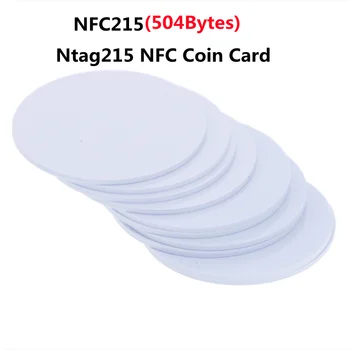 10шт NFC карта Ntag215, чип-етикет Ntag 215, виси етикет за телефон TagMo Forum Type2 с NFC, налични етикети