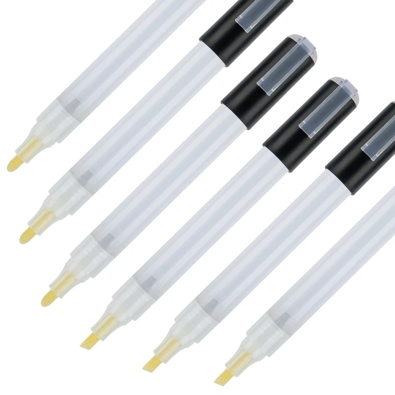 6шт празни маркери за еднократна употреба, празна писалка за рисуване, празна туба за химикалки Изображение 2