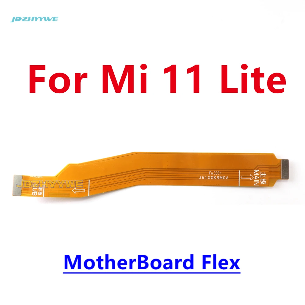 За Xiaomi Mi 11 Lite 5G USB Порт За Зареждане на Заплащане на Дисплея Гъвкав Кабел Конектор На Дънната платка Mi11 Lite Гнездо на Притежателя на СИМ-карти Изображение 2