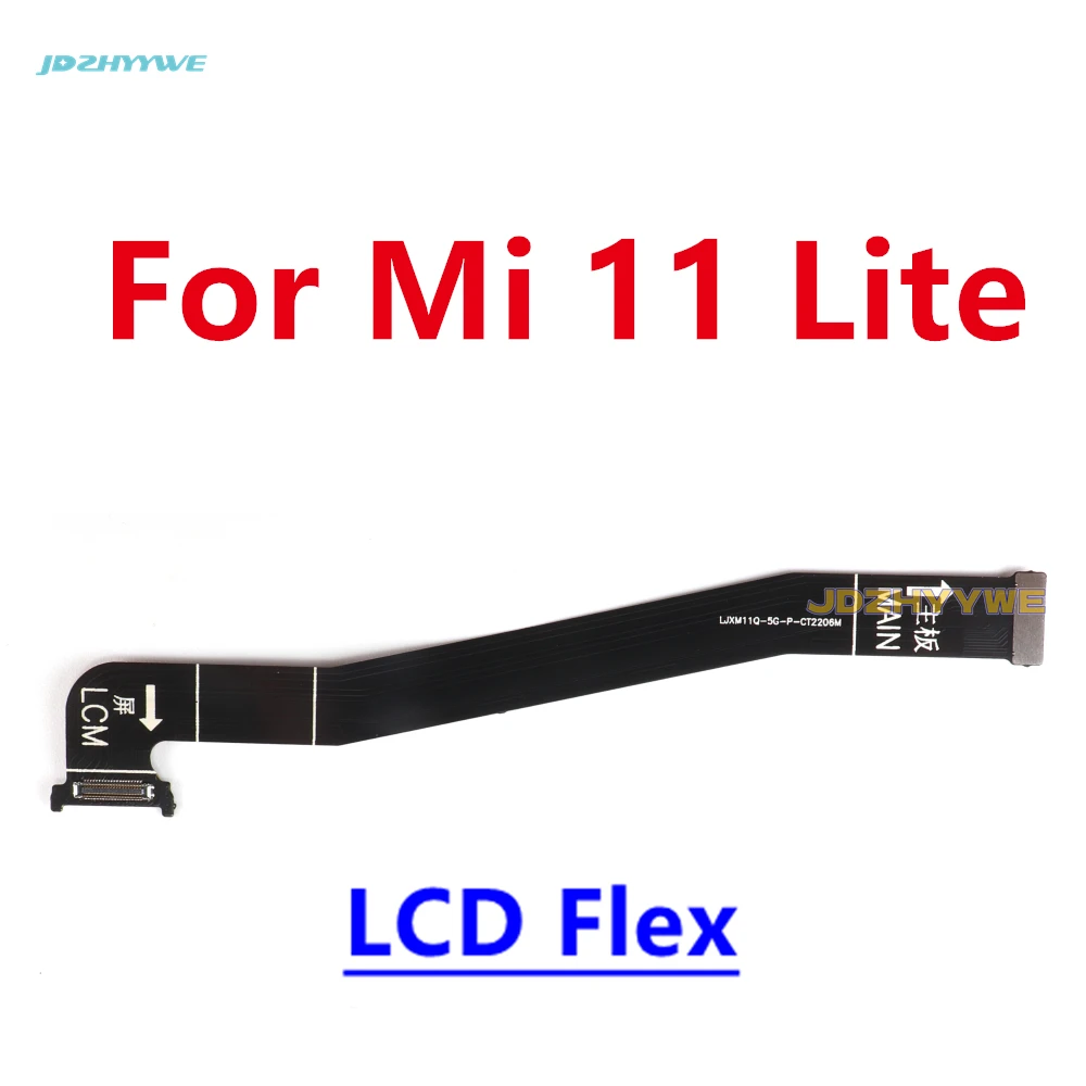 За Xiaomi Mi 11 Lite 5G USB Порт За Зареждане на Заплащане на Дисплея Гъвкав Кабел Конектор На Дънната платка Mi11 Lite Гнездо на Притежателя на СИМ-карти Изображение 3