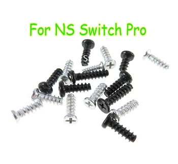 2 комплекта за контролер Nintend Превключвател За конзолата NS Switch Pro Подмяна на пълния комплект винтове Ремонт на детайл
