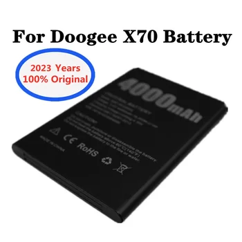 2023 година, Новият 4000 ма BAT18724000 Оригинална Батерия За Doogee X70 Високо Качество Batterie Bateria 