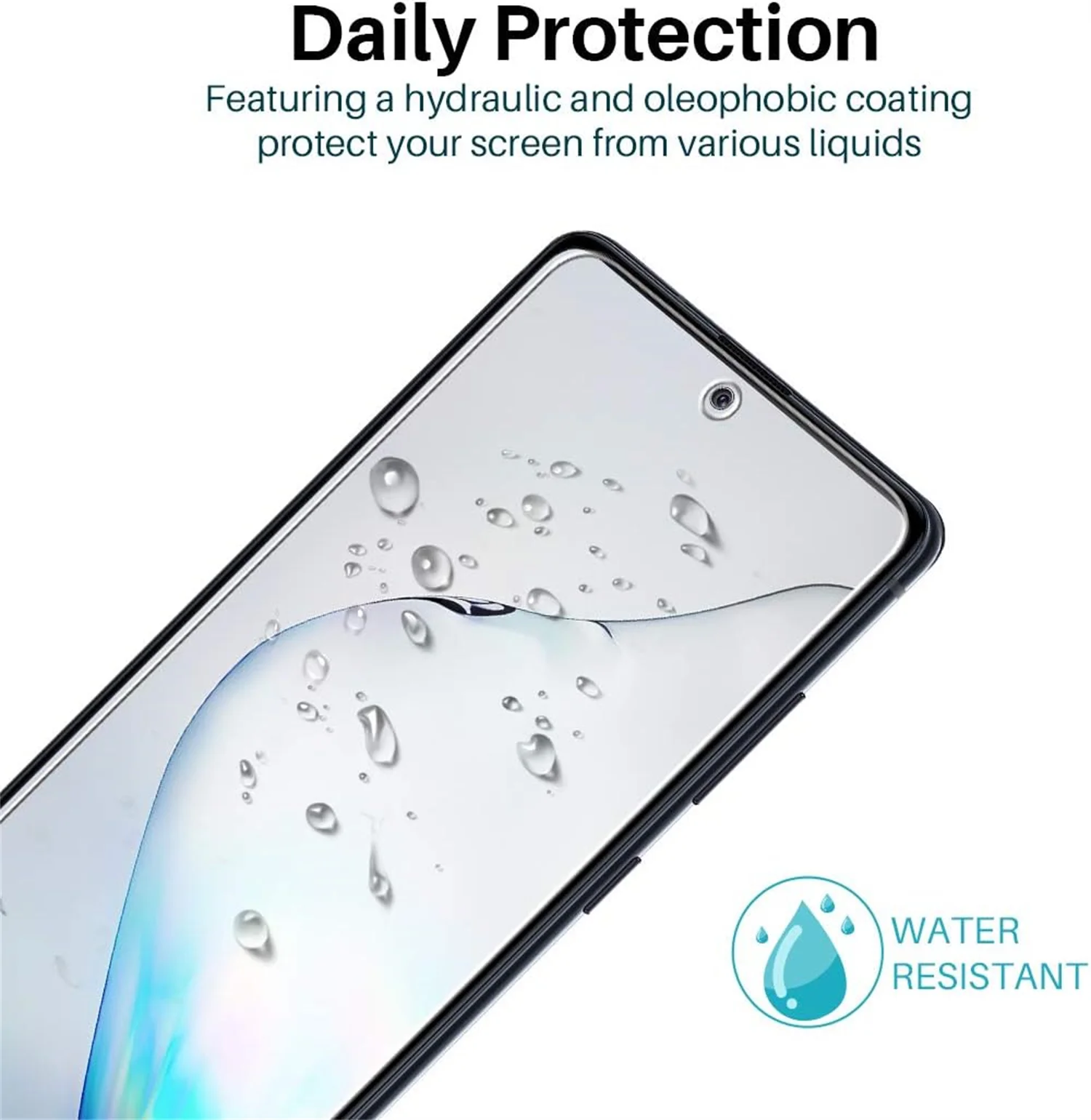 Защитно стъкло за Samsung Galaxy Note 10Lite, 4шт, закалено стъкло Изображение 4