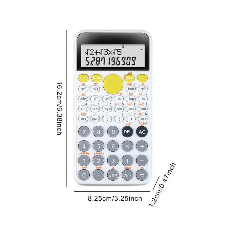 Настолен калкулатор, синьо-бели студентски калкулатори за клас на средно училище или колеж, малки джобни калкулатори за Изображение 5