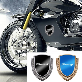 3D Автомобилната мотоциклетът модифицирана автомобили стикер, Метална автомобили стикер, стикер с лого на марката за мотоциклет Suzuki BANDIT S