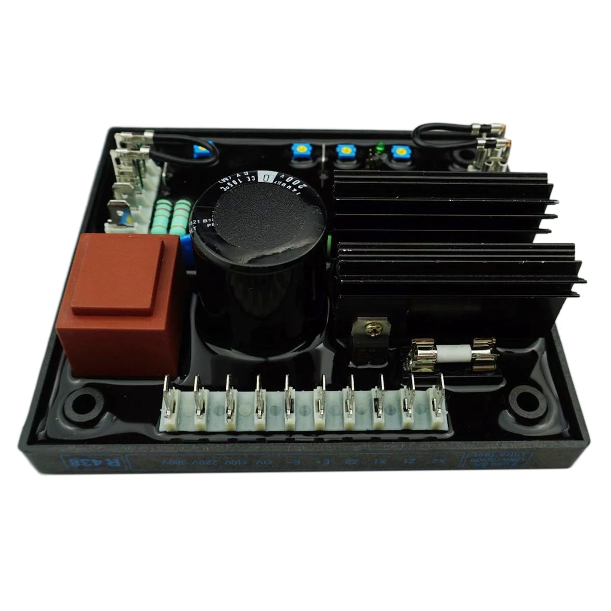 Автоматичен регулатор на напрежението AVR R438, стабилизатор на генератор, подходящ за генератор на Leroy Somer Изображение 2