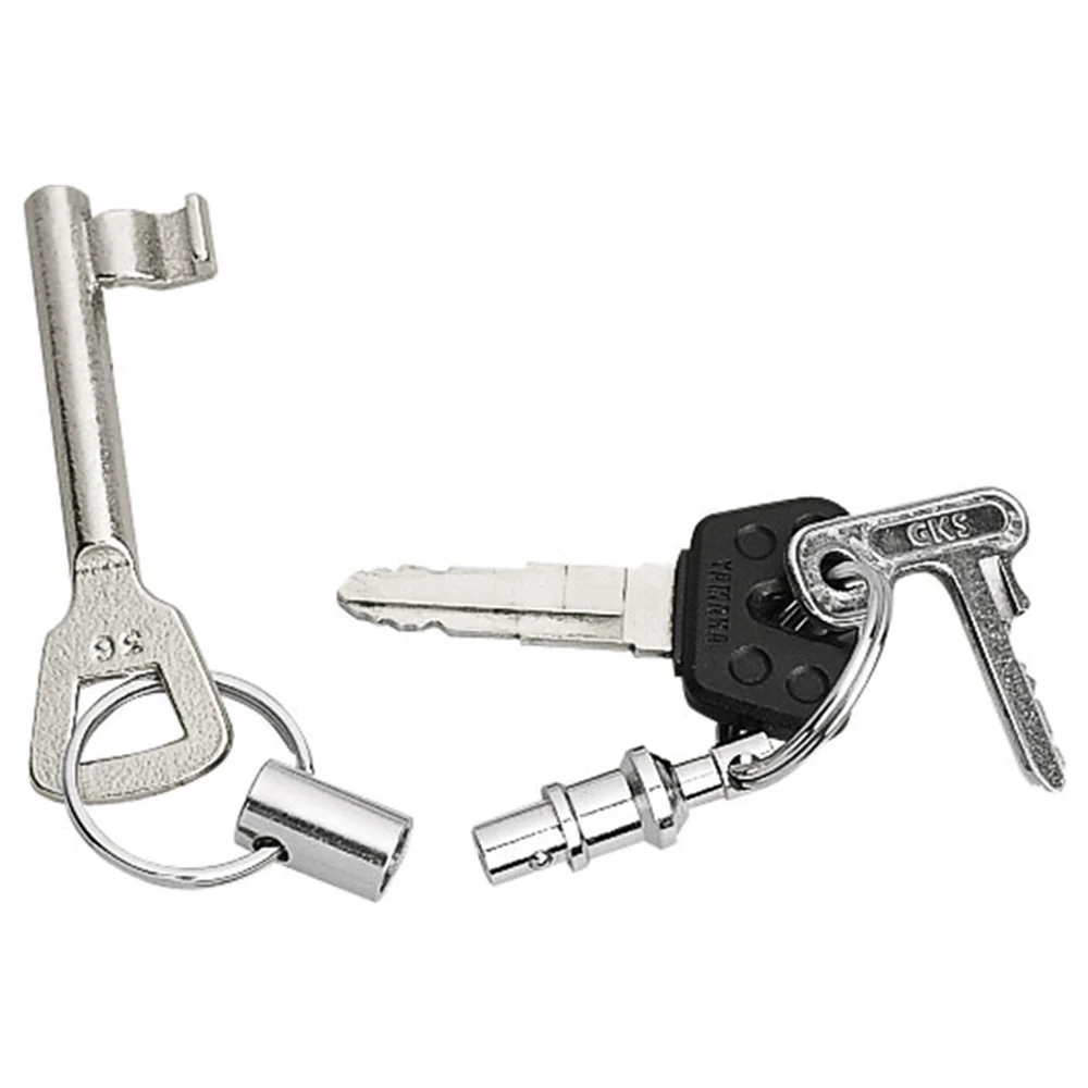 Подвижна Раздвигающийся ключодържател за жени, мъже, Метални ключодържатели за ключове от с сплав в сребърен цвят, быстроразъемный ключодържател Изображение 1