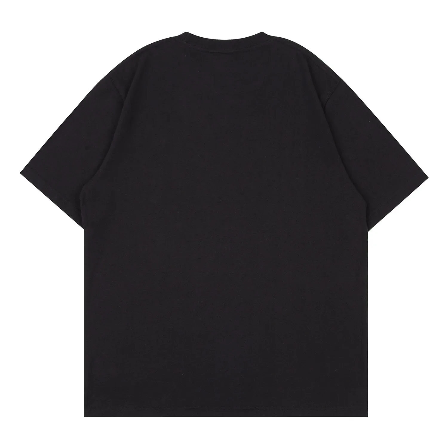 2023 Черна дамска тениска, Лятна новост, мультяшная анимация, тениска с къси ръкави, Симпатични смешни двойки, тениски с кръгло деколте, пуловер, дрехи Изображение 1
