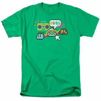 Amazing World of Дъвки, Готина тениска Oh Yeah, мъжка тениска с лицензионния модел, Зелена