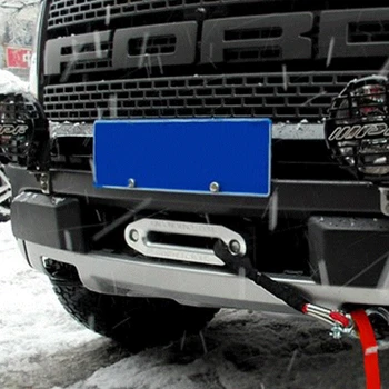 алуминиев съвет Fairlead с тегло 4000 паунда за синтетични на въжето на лебедката за suv едно ATV, UTV
