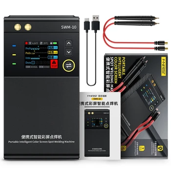 Батерия FNIRSI SWM-10 за спот заваряване DIY Мини-заваръчни машини 18650 Акумулаторен блок Заваряване инструмент 5000 mah, свариваемый 0,25 мм