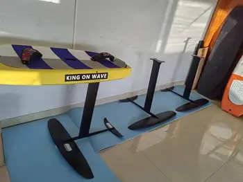 Дъска за сърф на подводни криле водни спортове Фолио за сърфиране крила от въглеродна стомана с подводни криле Алуминиев корпус