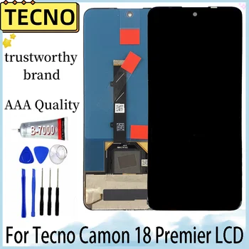 За Tecno Camon 18 Premier CH9 CH9N LCD дисплей С Сензорен Екран Дигитайзер възли За Подмяна на Екрана Tecno Camon 18Premier