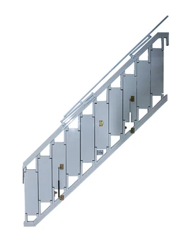 Закрепени към стената стъпала, стълби, lofts, специални алуминиеви платформа, вътрешни и външни сгъстено мезонети в стената