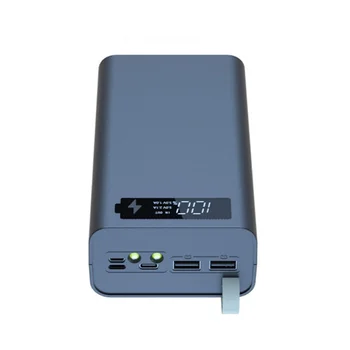 Калъф за зареждане на батерията 12X18650, кутия за съхранение на батерии без заваряване, калъф за банката храни САМ T12 с лека акумулаторна батерия 18650