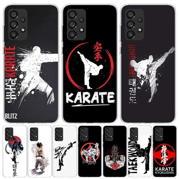 Калъф за телефон Oyama Kyokushin Karate За Samsung Galaxy A52 а a53 A54 A12 A13 A14 A22 в а23 A24 A32 A33 A34 A73 A72 A42 A04S A02S A03S