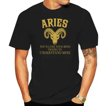 Мъжки t-shirt най-Добрата Aries d, Ти слез от ума, модна тениска, на новост, тениска за жени
