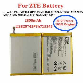 Нова Оригинална Батерия LI3820T43P3h715345 За ZTE Grand S Flex MF910 MF910S L MF920 MF920S MEGAFON MR150 2 5 835F Router Battery