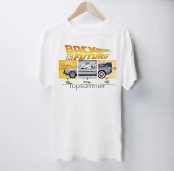 Тениска Back To The Future Топ Michael J. Fox Christopher Lloyd Nerd на Онази Подарък От 100% Памук С Къс Ръкав И Кръгло деколте, Потници, Тениски